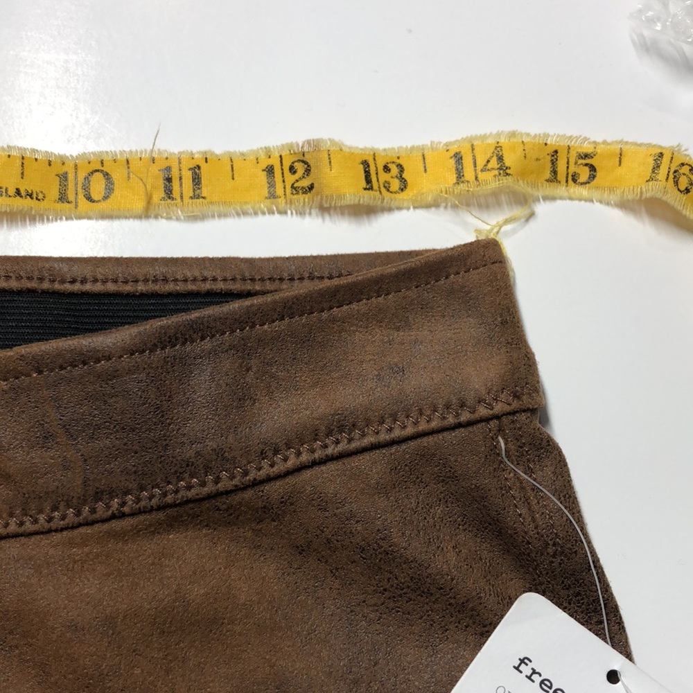 NWT Free People brown leggings size 26 - Picture 9 of 9